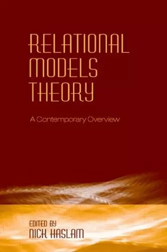 Relational Models Theory cover