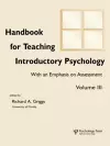 Handbook for Teaching Introductory Psychology cover