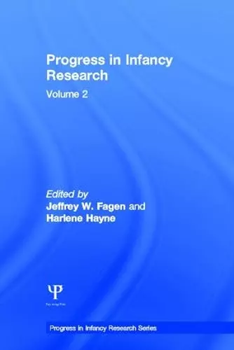 Progress in infancy Research cover