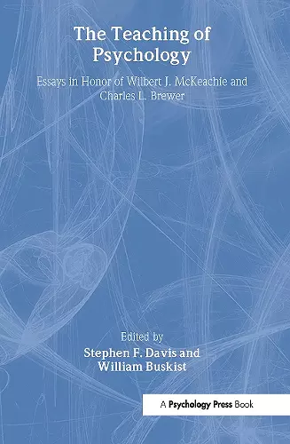 The Teaching of Psychology cover