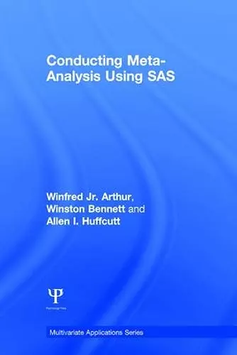 Conducting Meta-Analysis Using SAS cover