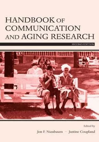 Handbook of Communication and Aging Research cover