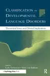 Classification of Developmental Language Disorders cover