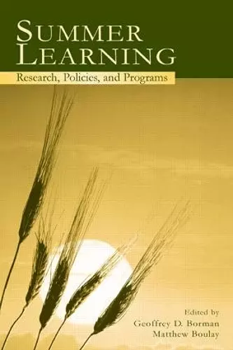 Summer Learning cover