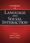 Handbook of Language and Social Interaction cover