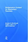 Mathematics Content for Elementary Teachers cover