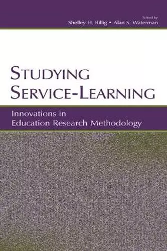 Studying Service-Learning cover