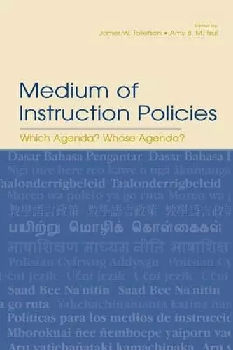 Medium of Instruction Policies cover