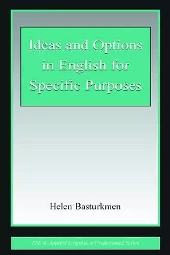 Ideas and Options in English for Specific Purposes cover