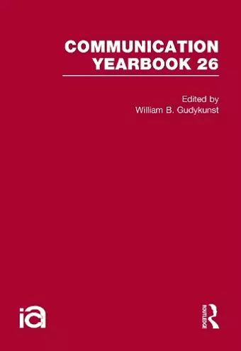 Communication Yearbook 26 cover