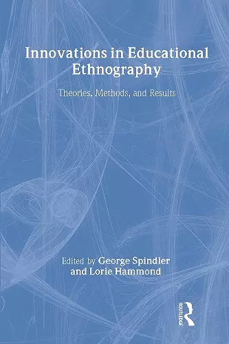 Innovations in Educational Ethnography cover