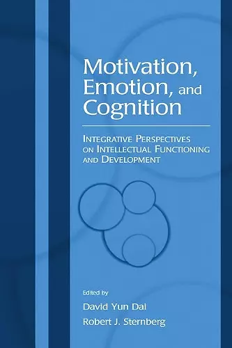 Motivation, Emotion, and Cognition cover