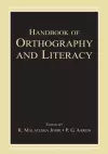 Handbook of Orthography and Literacy cover