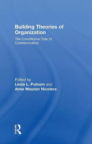 Building Theories of Organization cover