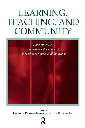 Learning, Teaching, and Community cover