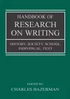 Handbook of Research on Writing cover
