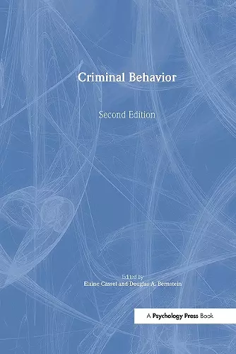 Criminal Behavior cover