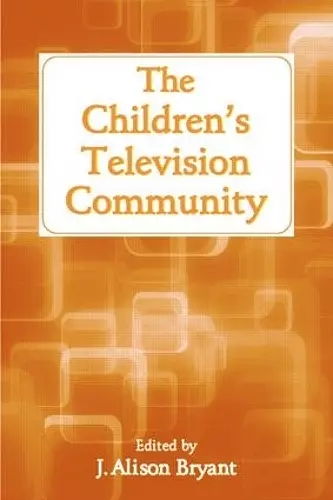 The Children's Television Community cover