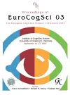 Proceedings of Eurocogsci 03 cover