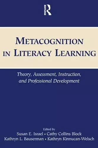 Metacognition in Literacy Learning cover