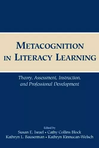 Metacognition in Literacy Learning cover