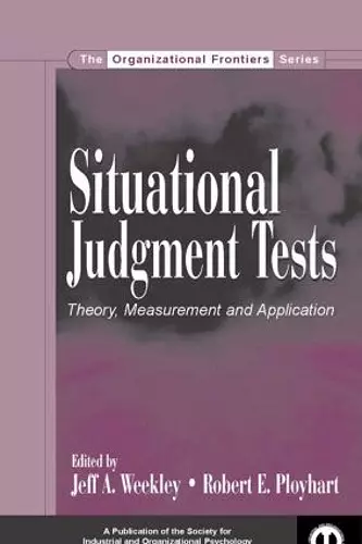 Situational Judgment Tests cover