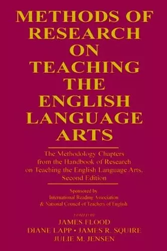 Methods of Research on Teaching the English Language Arts cover