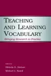 Teaching and Learning Vocabulary cover