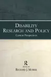 Disability Research and Policy cover