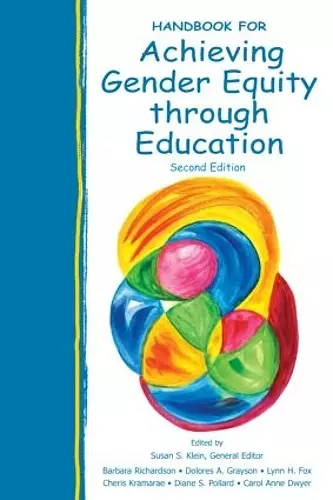 Handbook for Achieving Gender Equity Through Education cover