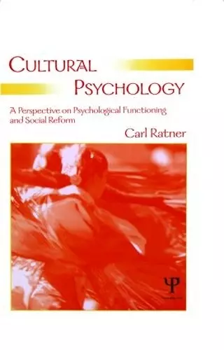 Cultural Psychology cover