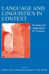 Language and Linguistics in Context cover