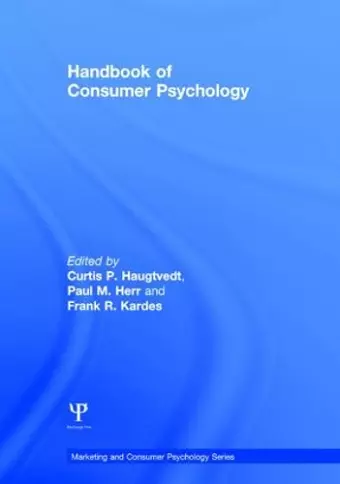 Handbook of Consumer Psychology cover