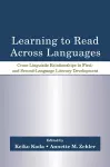 Learning to Read Across Languages cover