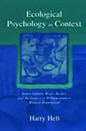 Ecological Psychology in Context cover