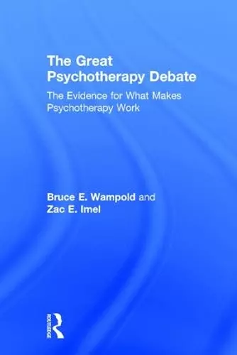 The Great Psychotherapy Debate cover