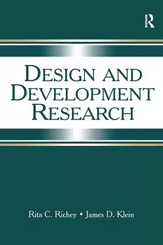 Design and Development Research cover