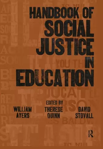 Handbook of Social Justice in Education cover