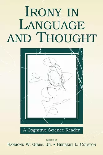 Irony in Language and Thought cover