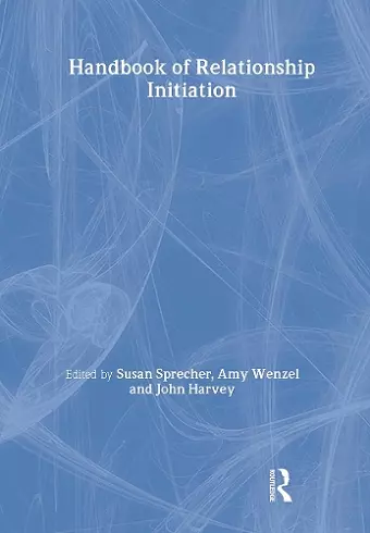 Handbook of Relationship Initiation cover