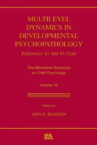 Multilevel Dynamics in Developmental Psychopathology cover