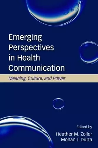 Emerging Perspectives in Health Communication cover