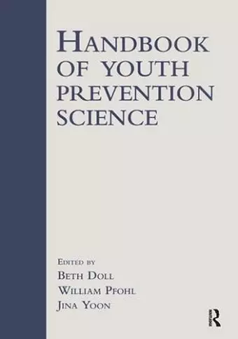 Handbook of Youth Prevention Science cover