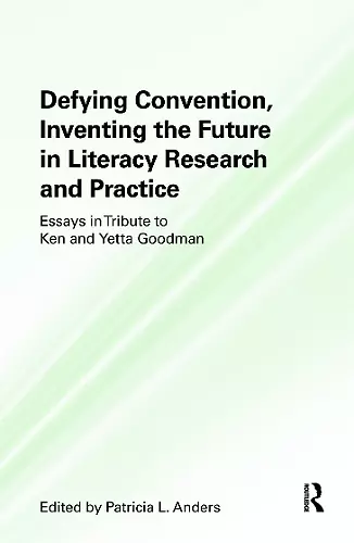 Defying Convention, Inventing the Future in Literary Research and Practice cover