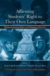 Affirming Students' Right to their Own Language cover