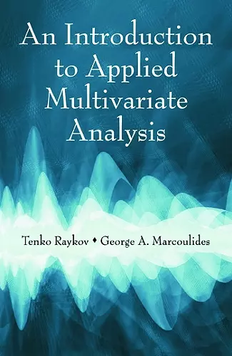 An Introduction to Applied Multivariate Analysis cover