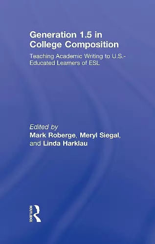 Generation 1.5 in College Composition cover