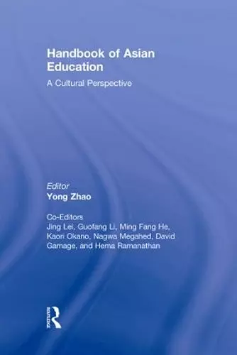 Handbook of Asian Education cover