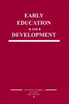 Early Education and Development cover