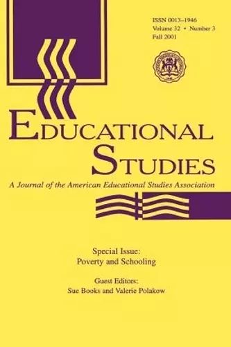 Poverty and Schooling cover